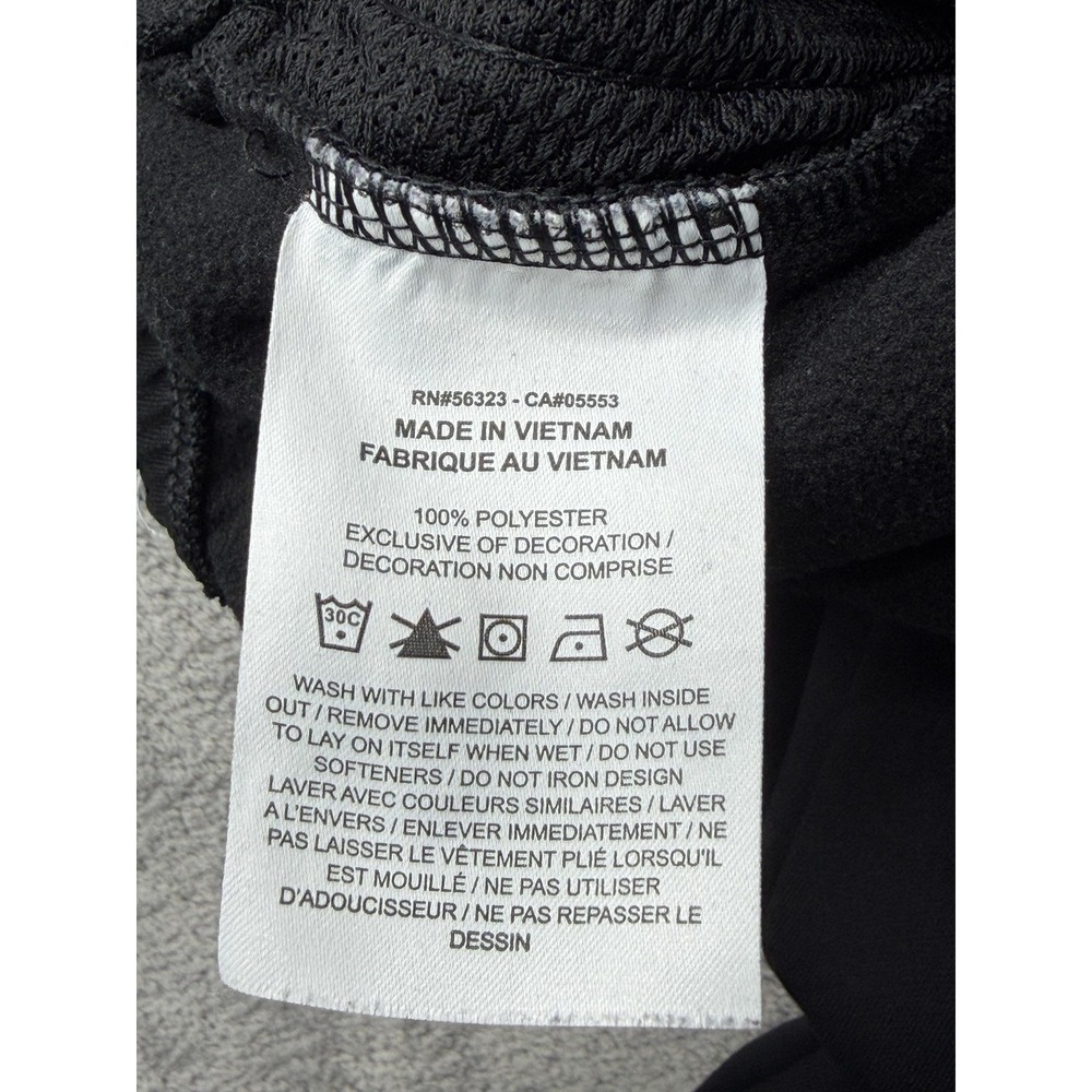 Nike Therma-FIT Pants Boys Large Black Big Swoosh Fleece Sweatpants CJ6882-010 - Picture 7 of 8